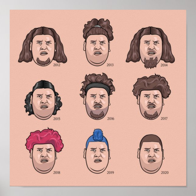 Poster Les 9 visages de Rainer Drachenlord Winkler (Devant)