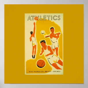Poster Les Affiche-Sports/Jeu-Cru folâtre l'art 8