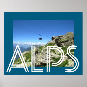 Poster Les Alpes