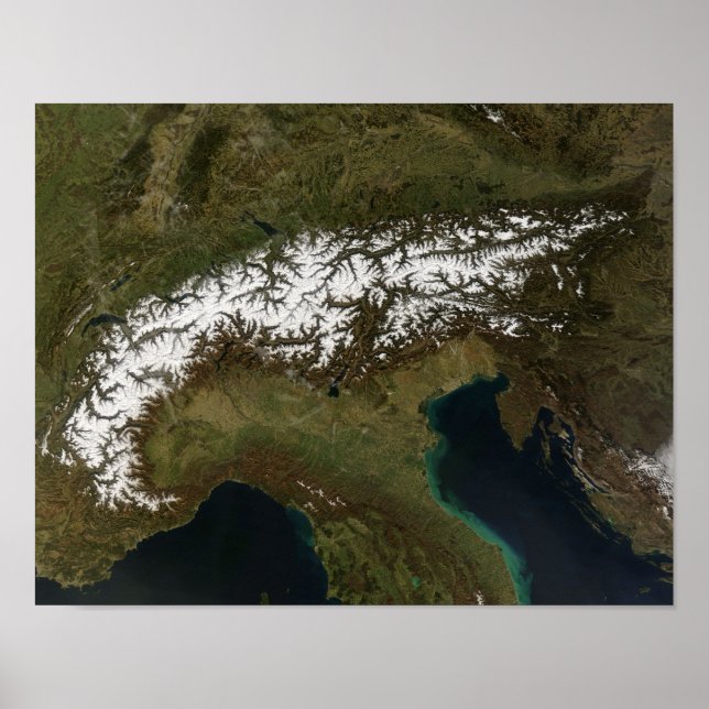 Poster Les Alpes 3 (Devant)