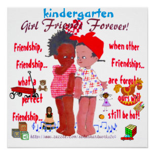 Poster "Les amis de la maternelle"