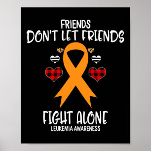 Poster Les amis ne laissent pas les amis combattre seuls