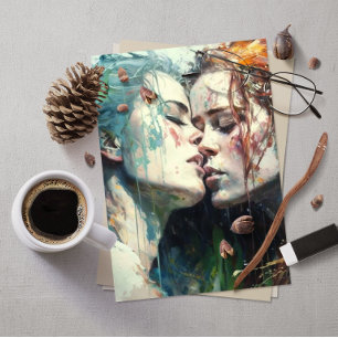 Poster Les amoureux