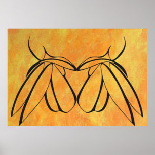 Poster Les Amoureux Lesbiennes Qui Prennent Une Relation 