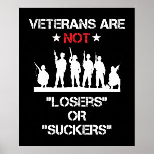 Poster Les Anciens Combattants Ne Sont Pas Perdants Ou Su