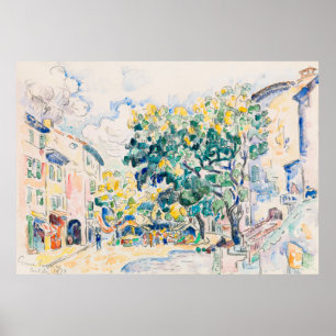 Poster Les Antibes de Signac