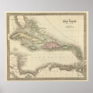 Poster Les Antilles 13