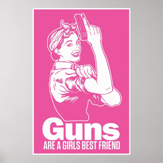 Poster Les armes à feu sont l'affiche du meilleur ami d'u (Devant)