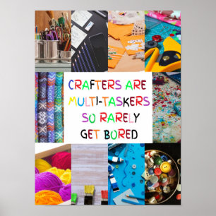 Poster Les artisans sont des multitâches.