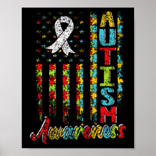 Poster Les Autistes De sensibilisation sur l'autisme Sout