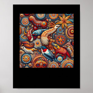 Poster Les Autochtones D'Australie Culture Autochtone Art