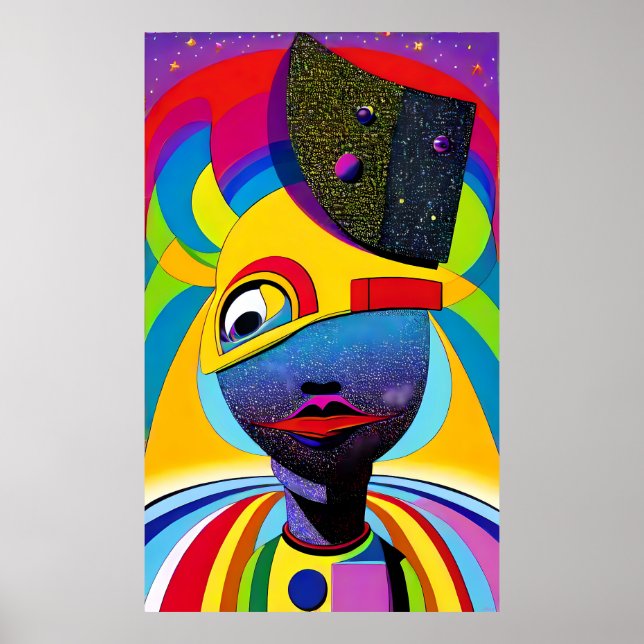 Poster Les aventures de la fille banane - Ken Gage Art (Devant)