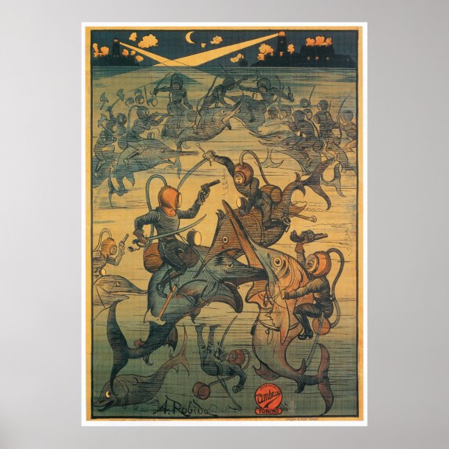 Poster Les Aventures extraordinaires de Saturnino Farando (Devant)