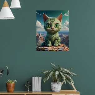 Poster Les aventures galactiques de Green Kitten