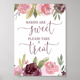 Poster Les bébés sont doux s'il vous plaît prendre un gât