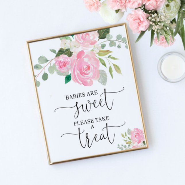 Poster Les bébés sont doux s'il vous plaît prendre un gât (Créateur téléchargé)