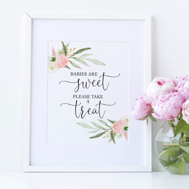 Poster Les bébés sont doux s'il vous plaît prendre un gât (Créateur téléchargé)