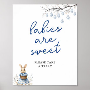 Poster Les bébés sont doux S'il vous plaît prendre un sig