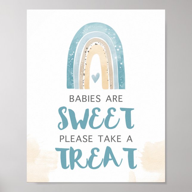 Poster Les bébés sont doux S'il vous plaît prendre un sig (Devant)
