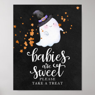 Poster Les bébés sont mignons Panneau pour la Baby Shower