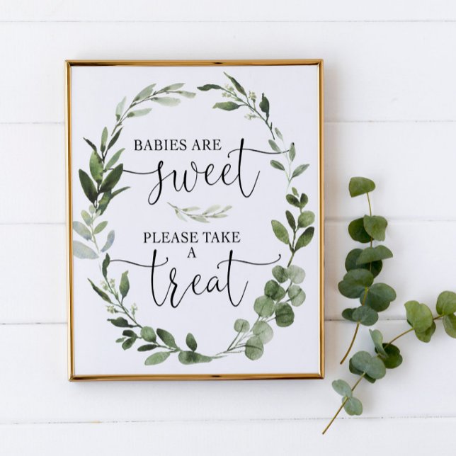 Poster Les bébés sont sucrés s'il vous plaît prenez un si (Créateur téléchargé)