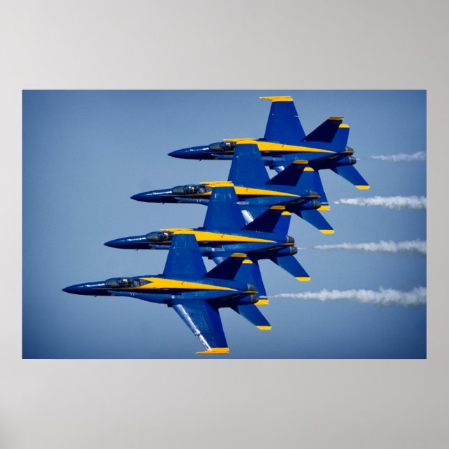 Poster Les Blue Angels (Devant)