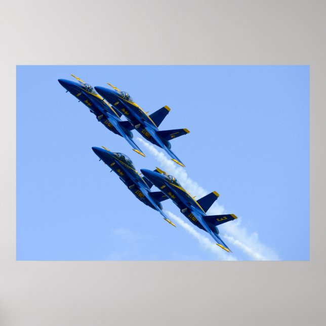 Poster Les Blue Angels (Devant)