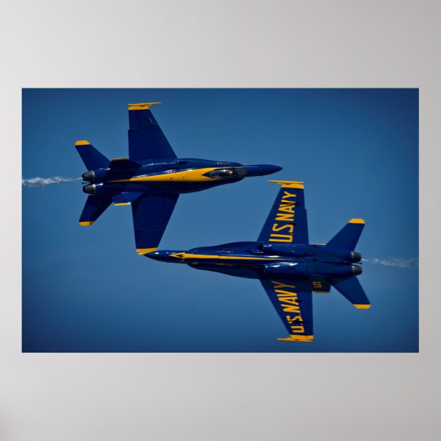 Poster Les Blue Angels (Devant)