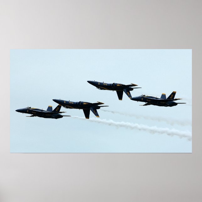 Poster Les Blue Angels (Devant)