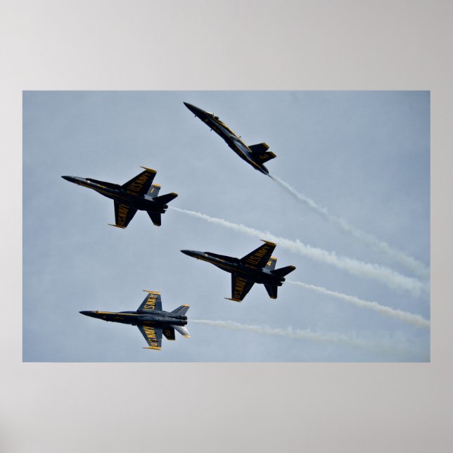 Poster Les Blue Angels (Devant)