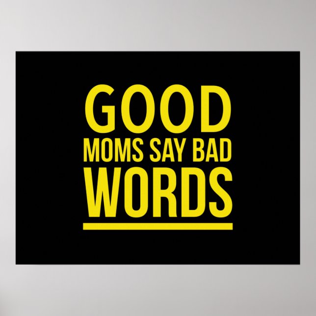 Poster Les bonnes mamans disent de mauvaises paroles amus (Devant)