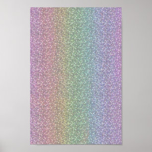 Poster Les bonnes parties scintillantes de Faux miroitent