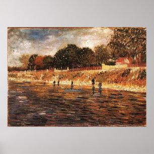 Poster Les bords de Seine, Van Gogh