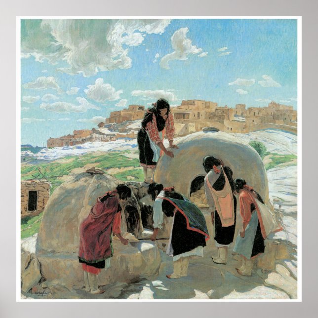 Poster Les boulangers, 1917 (Devant)