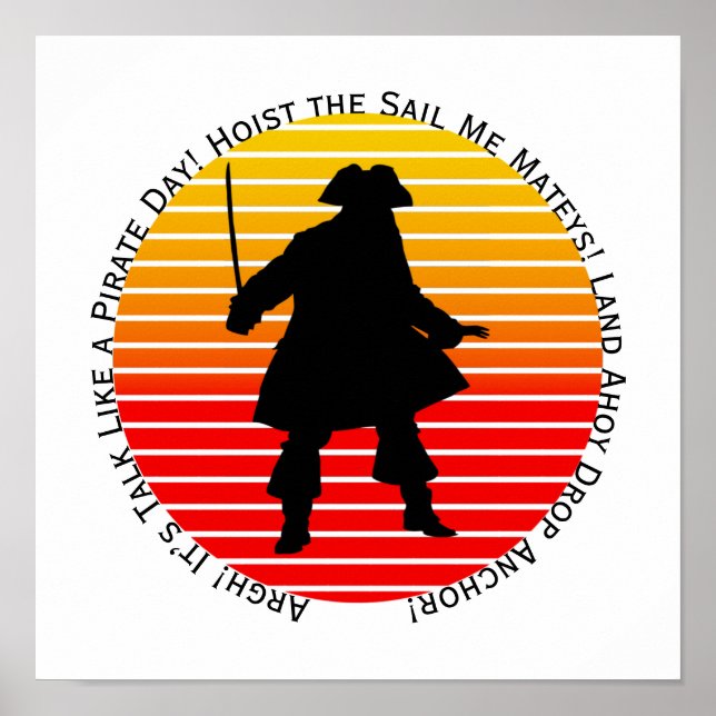 Poster Les Buccaneers à vapeur parlent comme une journée  (Devant)