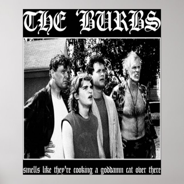 Poster Les burbs (Devant)