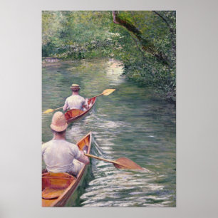 Poster Les canoës, 1878