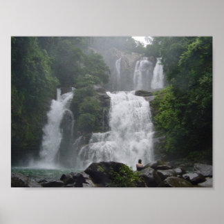 Poster Les cascades du Costa Rica