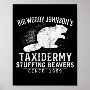Poster Les castors de farce de Big Woody Johnson