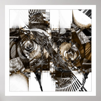 Poster Les cauchemars fractaux