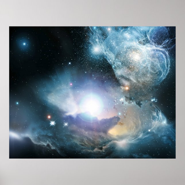 Poster Les cendres des premières étoiles (Devant)