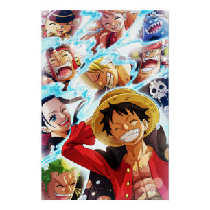 Poster Les Chapeaux de paille de Wano One Piece