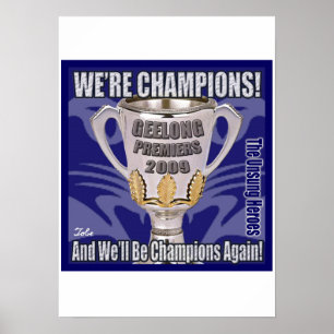 Poster Les Chats - Champions 2009