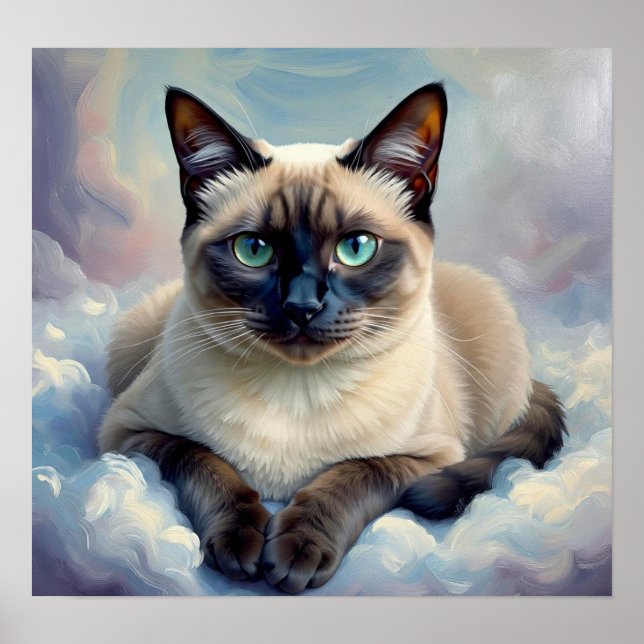 Poster Les chatsMeow (Devant)