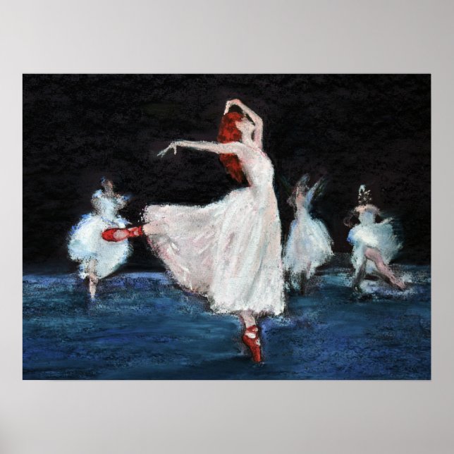 Poster Les chaussures rouges (Devant)