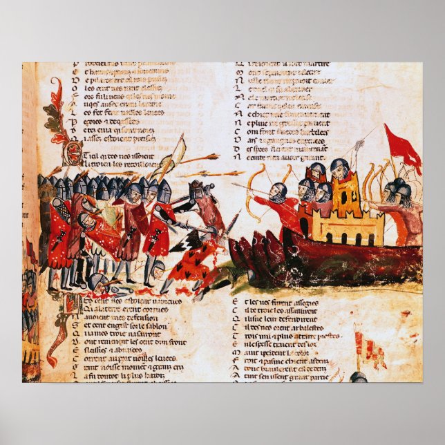 Poster Les Chevaliers combattants (Devant)