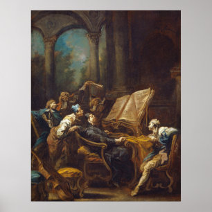 Poster Les Choristes - Alessandro Magnasco Fine Art Affic