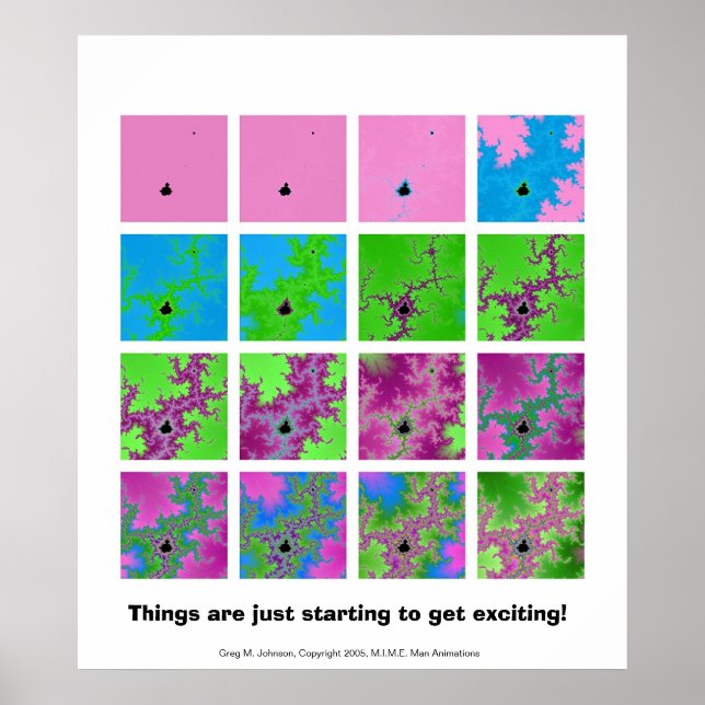 Poster Les choses commencent à devenir excitantes ! (Devant)