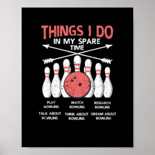 Poster Les choses que je fais pendant mon temps libre Bow