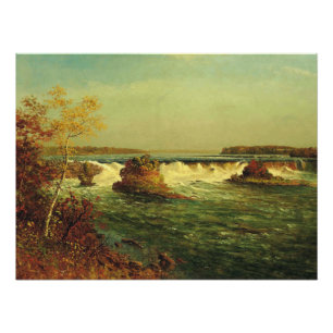 Poster Les Chutes de Saint Antoine par Albert Bierstadt